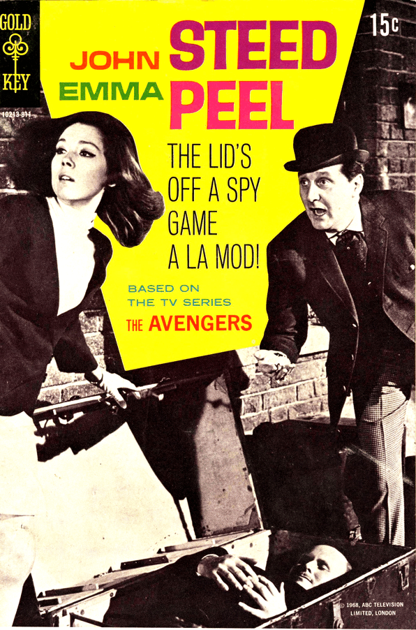 Steed – Emma Peel (1968 Golden key)